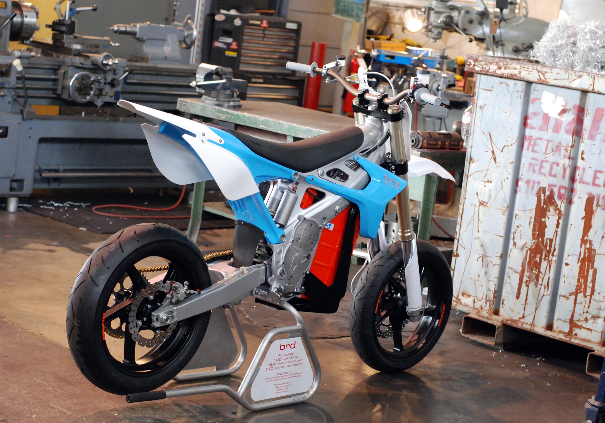 electric supermoto bike