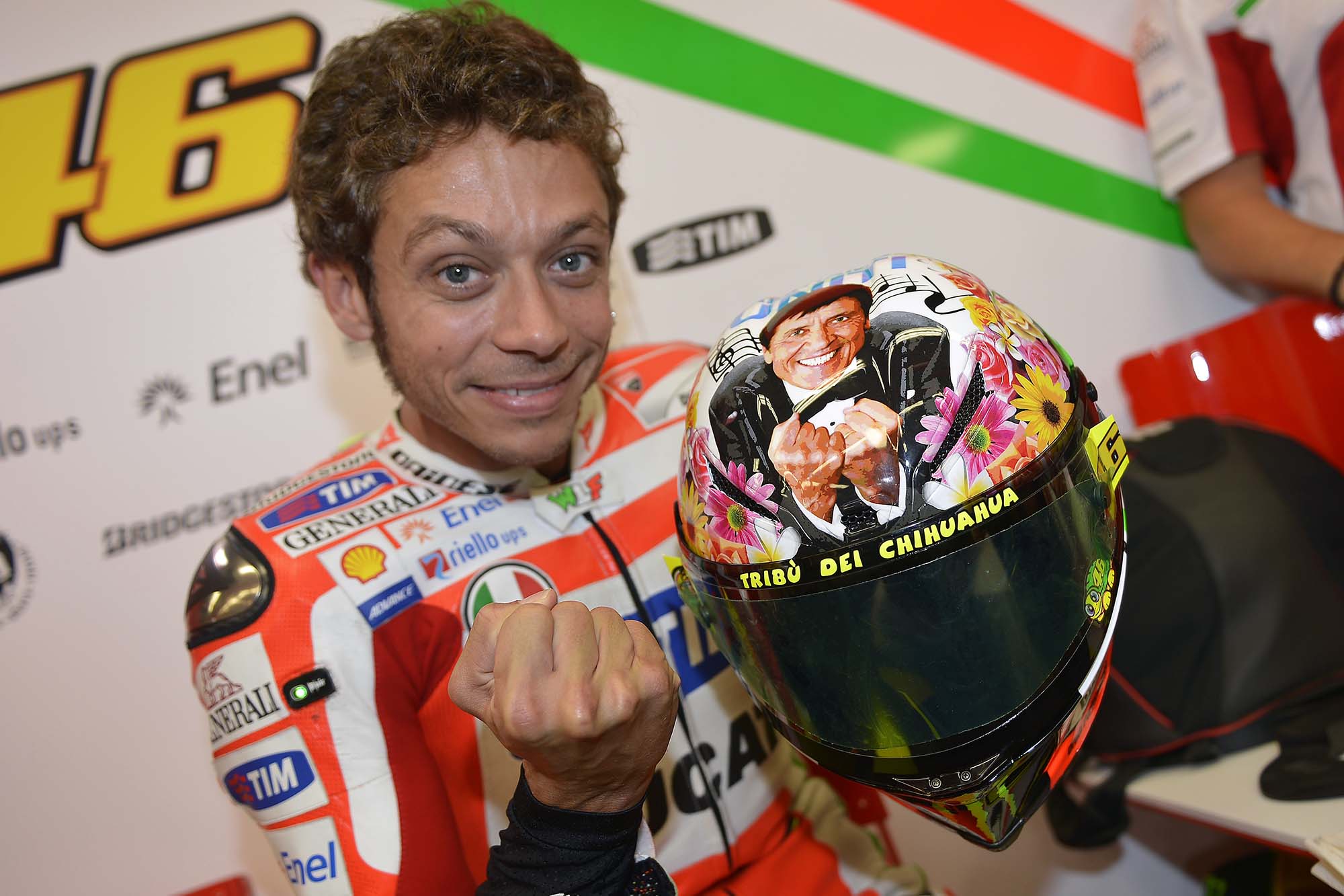 What Does Valentino Rossi's Mugello Helmet Mean? - Asphalt & Rubber