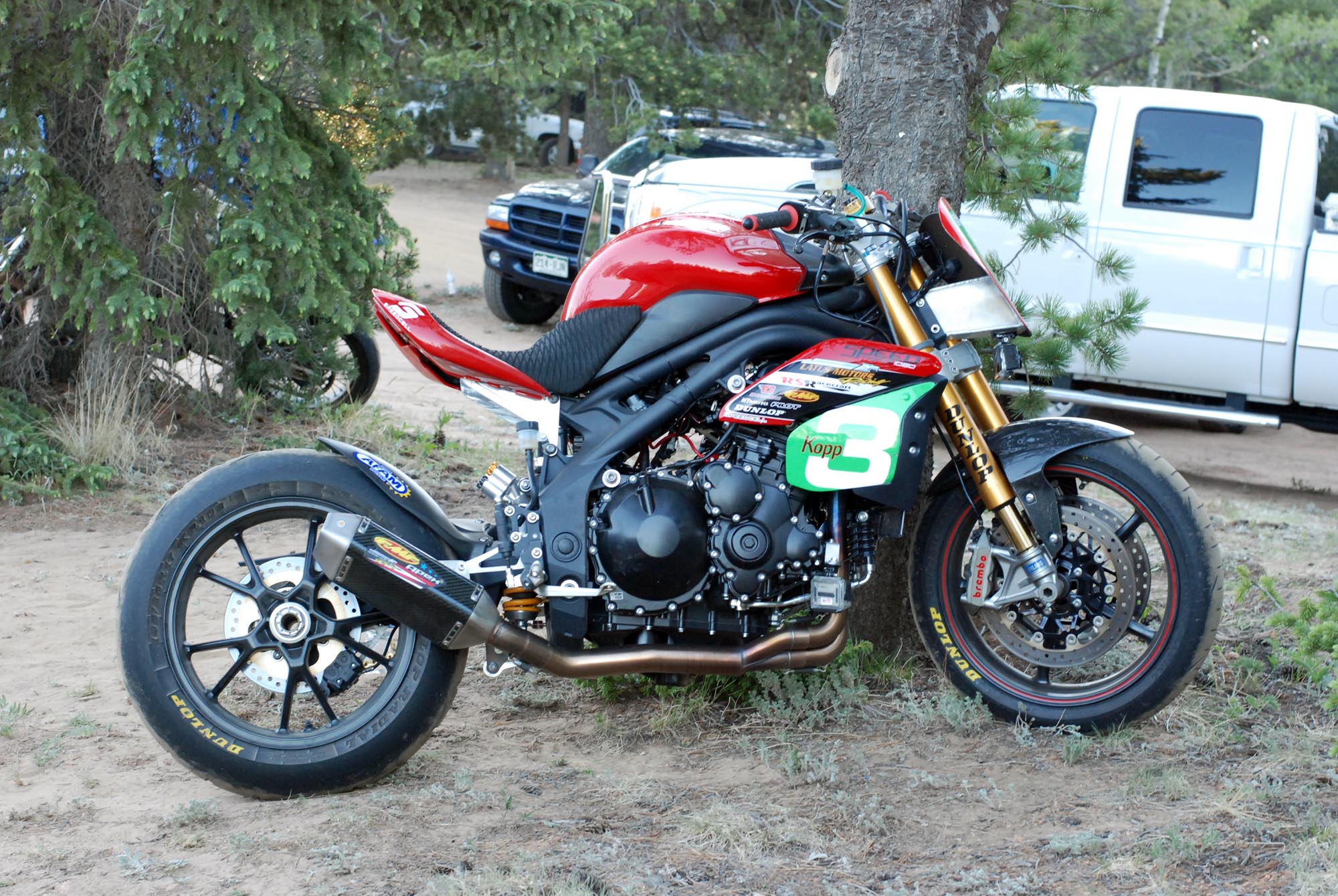 Triumph Speed Triple 1050 кастом