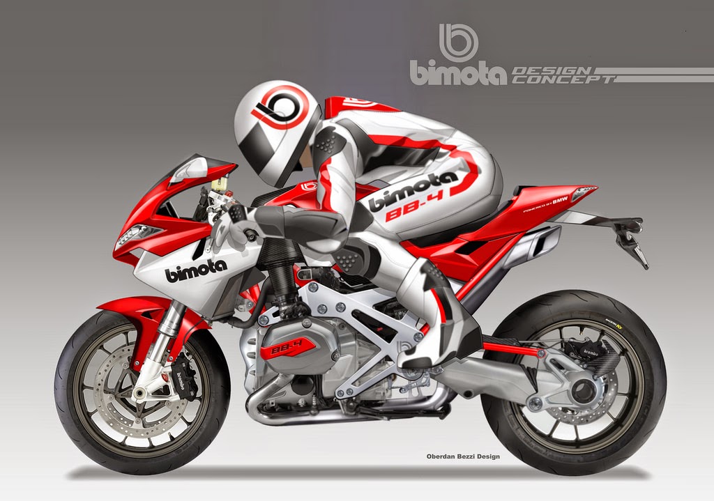 Bimota BB4 Concepts By Oberdan Bezzi - Asphalt & Rubber