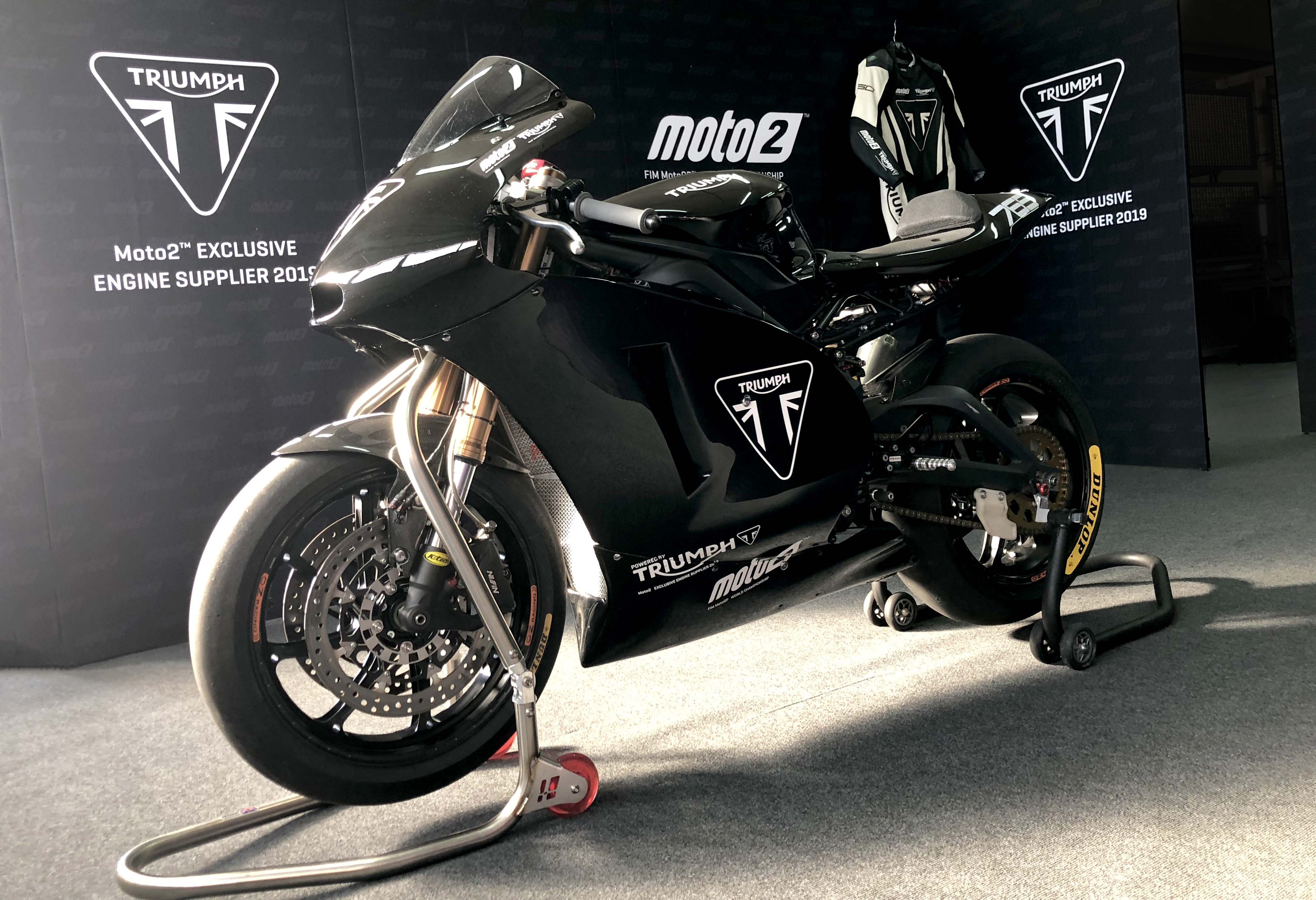 Moto2 Builders Out Testing The Triumph Triple - Asphalt & Rubber