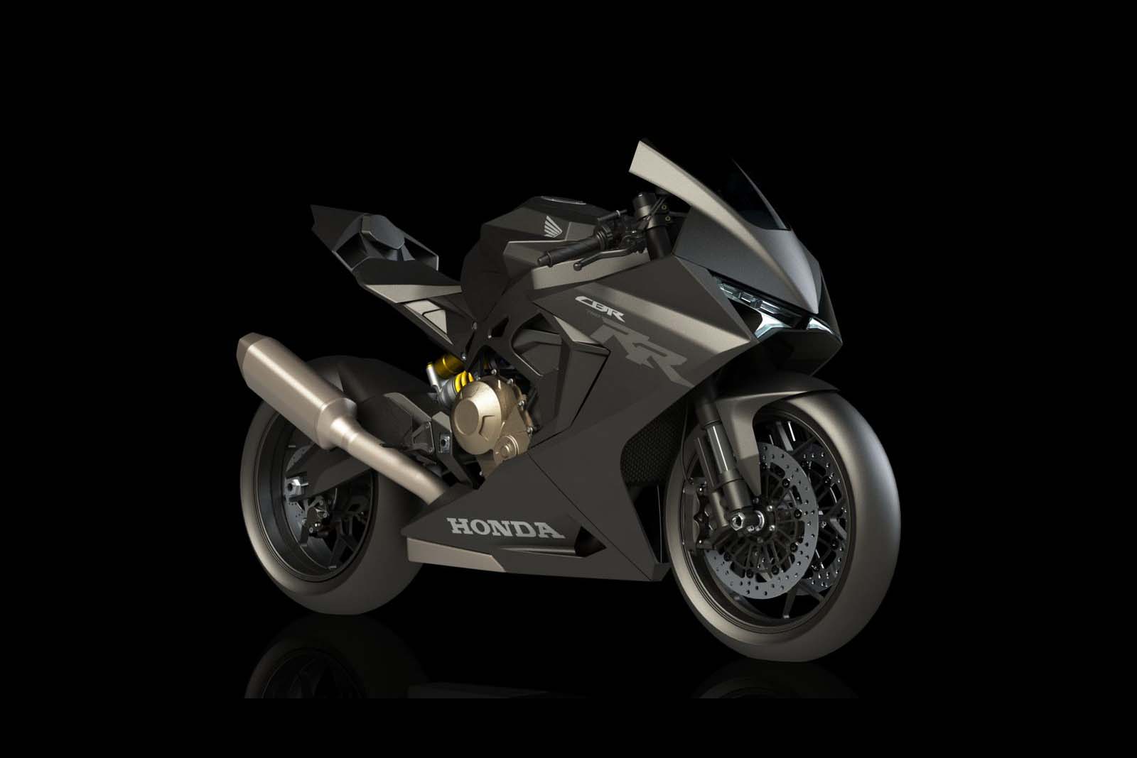 This Honda CBR750RR Concept Looks Very, Very Nice - Asphalt & Rubber