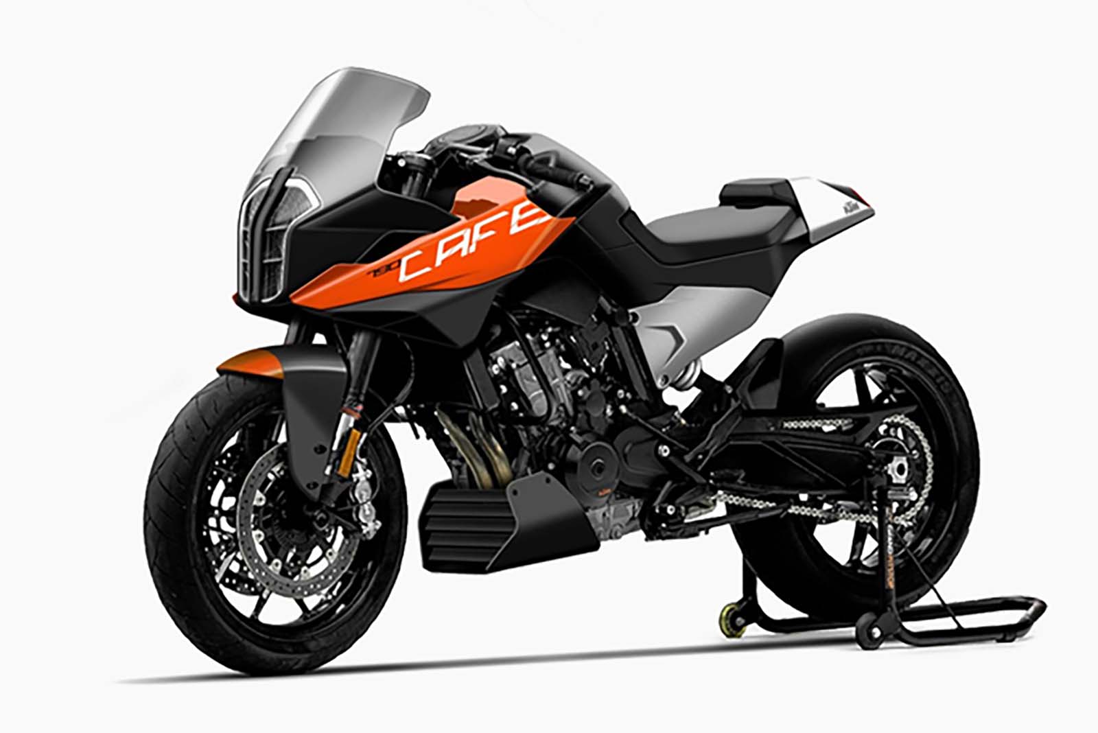 KTM 790 Cafe Racer Concept by SKK AutoDesign - Asphalt ... (770 x 514 Pixel)