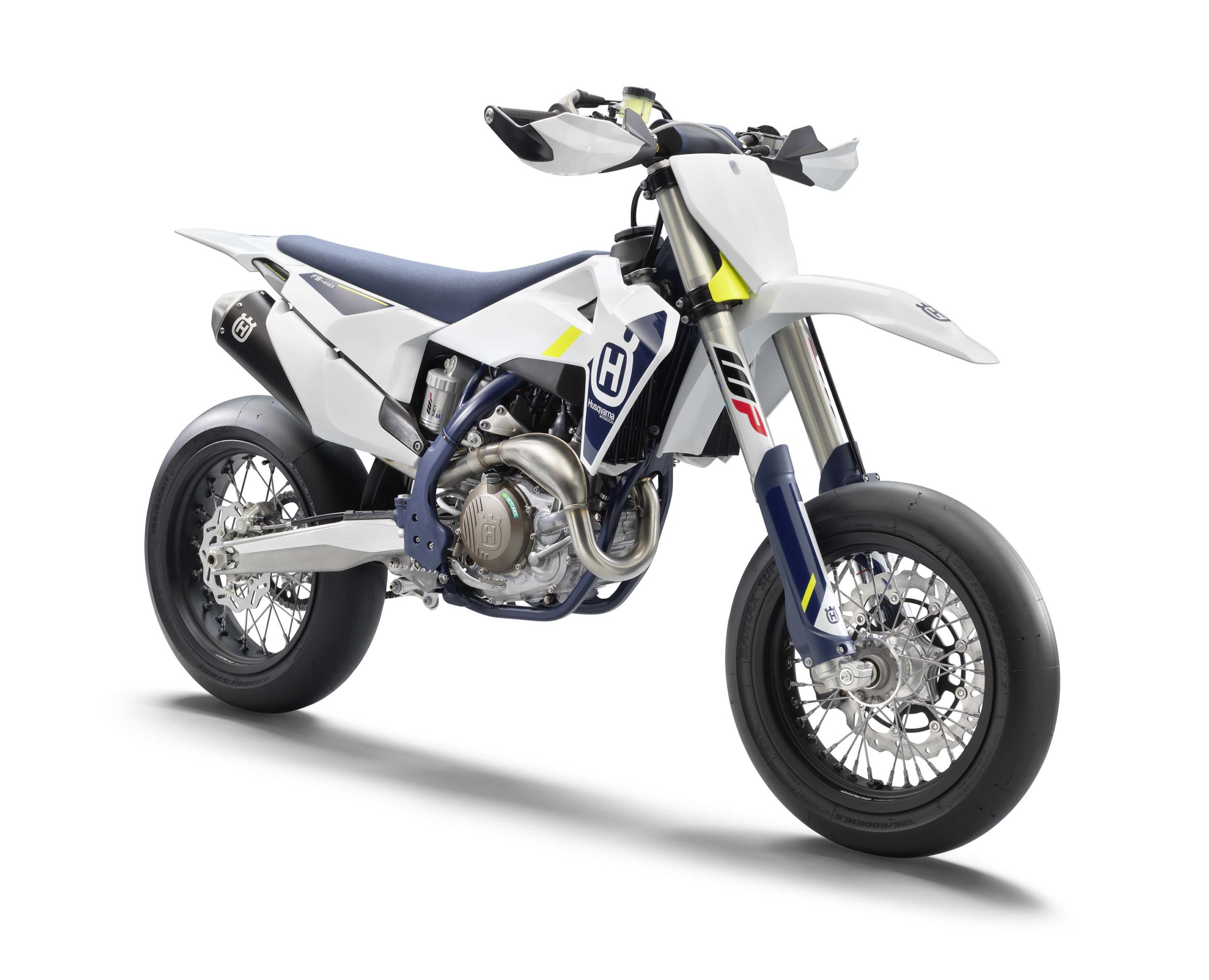 Here is the 2022 Husqvarna FS 450 Supermoto - Asphalt & Rubber